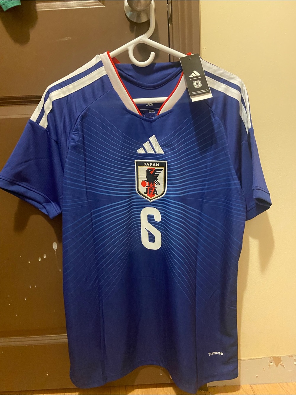 Wataru Endo 2026 World Cup Japan National Team Blue Soccer Jersey - Size L